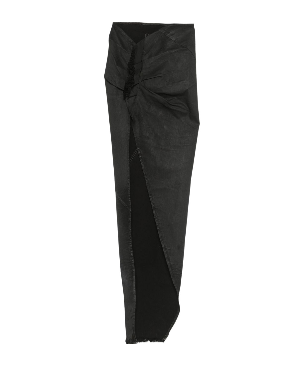 Shop Rick Owens Drkshdw Edfu Maxi Skirt In Black