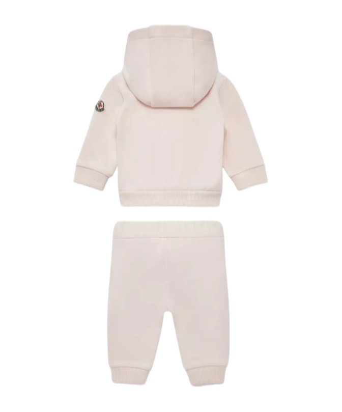 MONCLER MONCLER ENFANT LOGO-PATCH TWO-PIECE SUIT