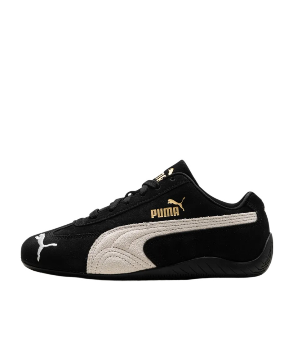 Puma Speedcat Og Logo Detailed Sneakers In Black