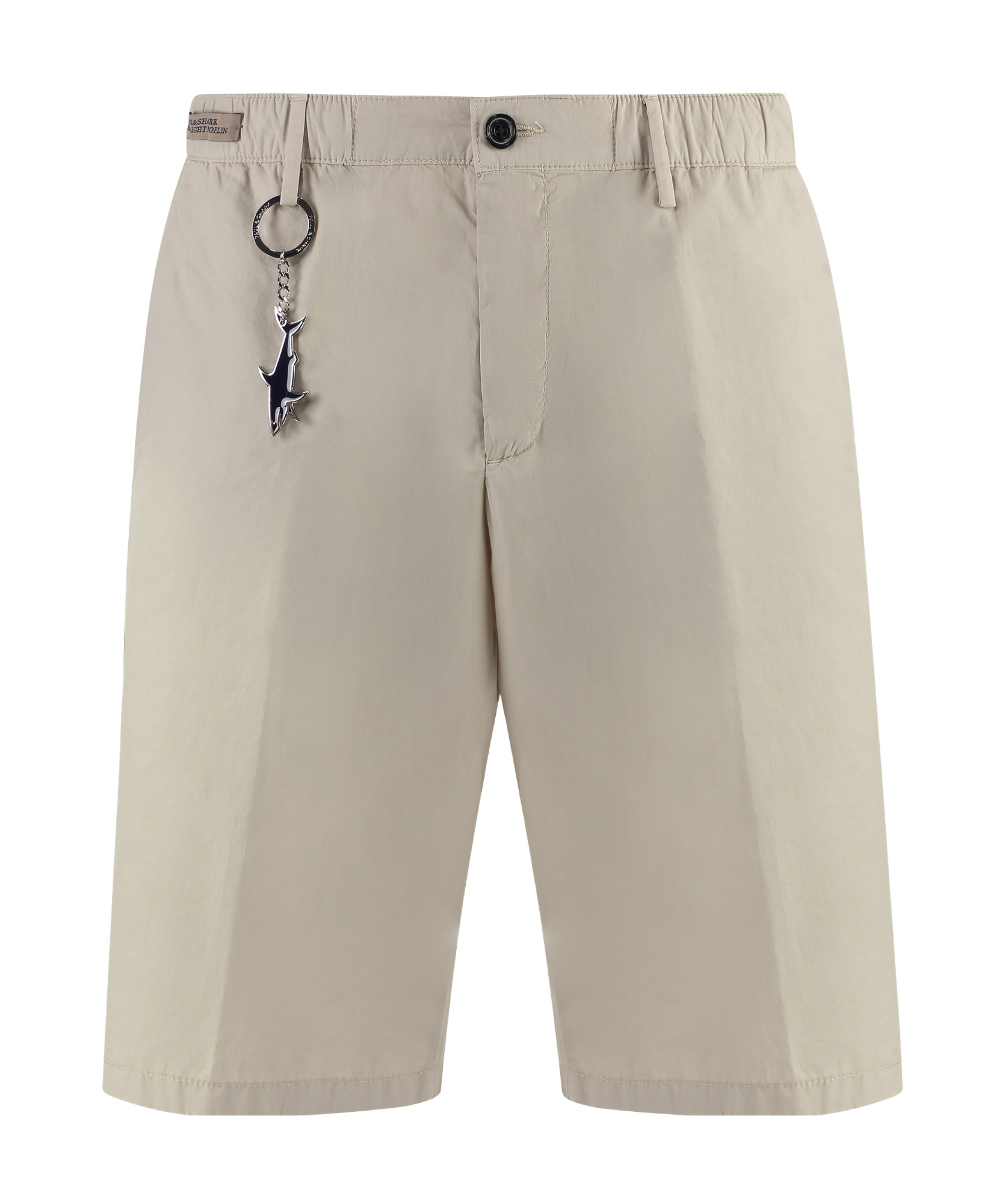 PAUL & SHARK KEYRING-ATTACHMENT COTTON SHORTS