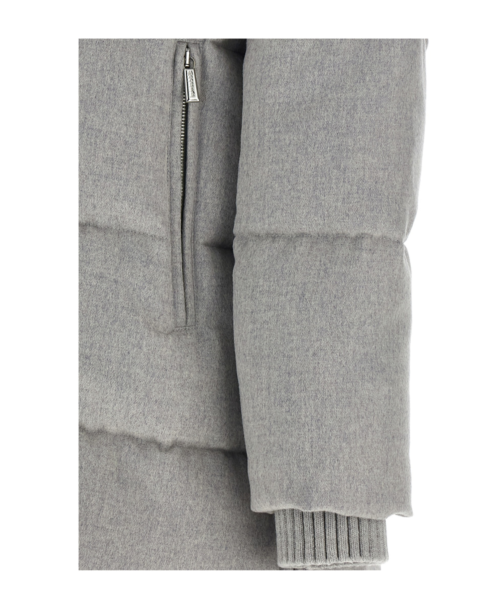 Moorer Carinzia Quilted Down Jacket In Gray