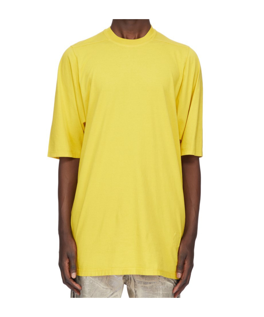 Rick Owens Drkshdw Short-sleeved T-shirt In Yellow