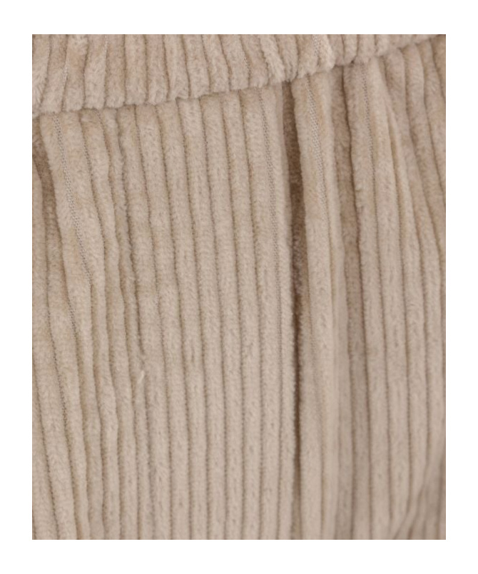 Brunello Cucinelli Straight-leg Corduroy Trousers In Nude