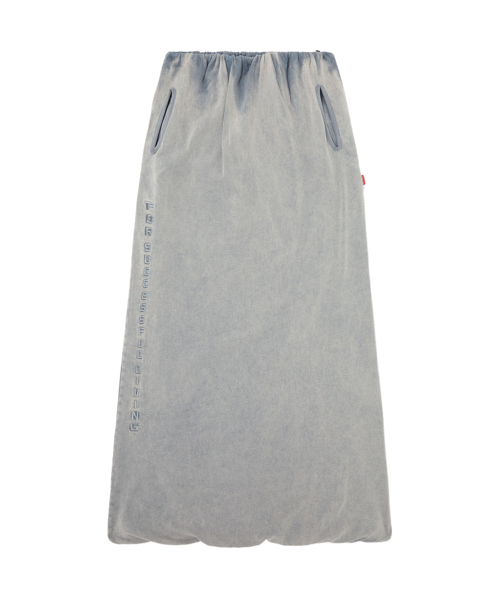 Diesel O-reira Maxi Skirt In Gray