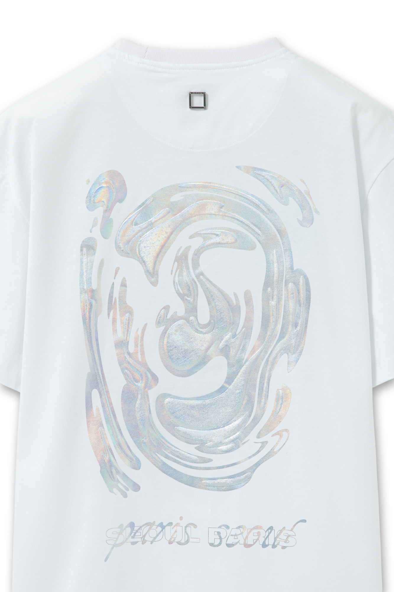 Wooyoungmi Graphic Short-sleeved T-shirt In White