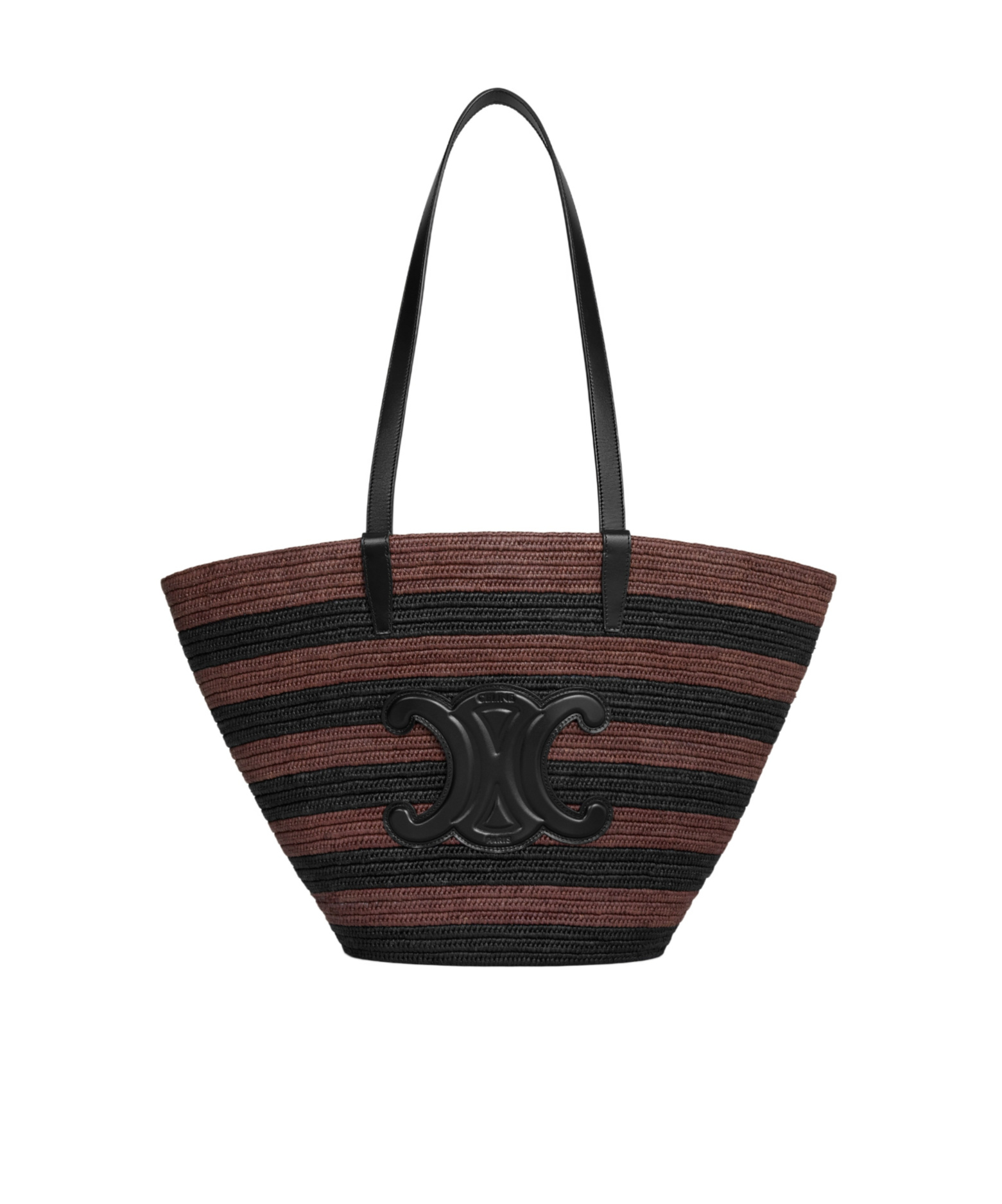 Celine Women Panier Rafia Tote Bag In Multi