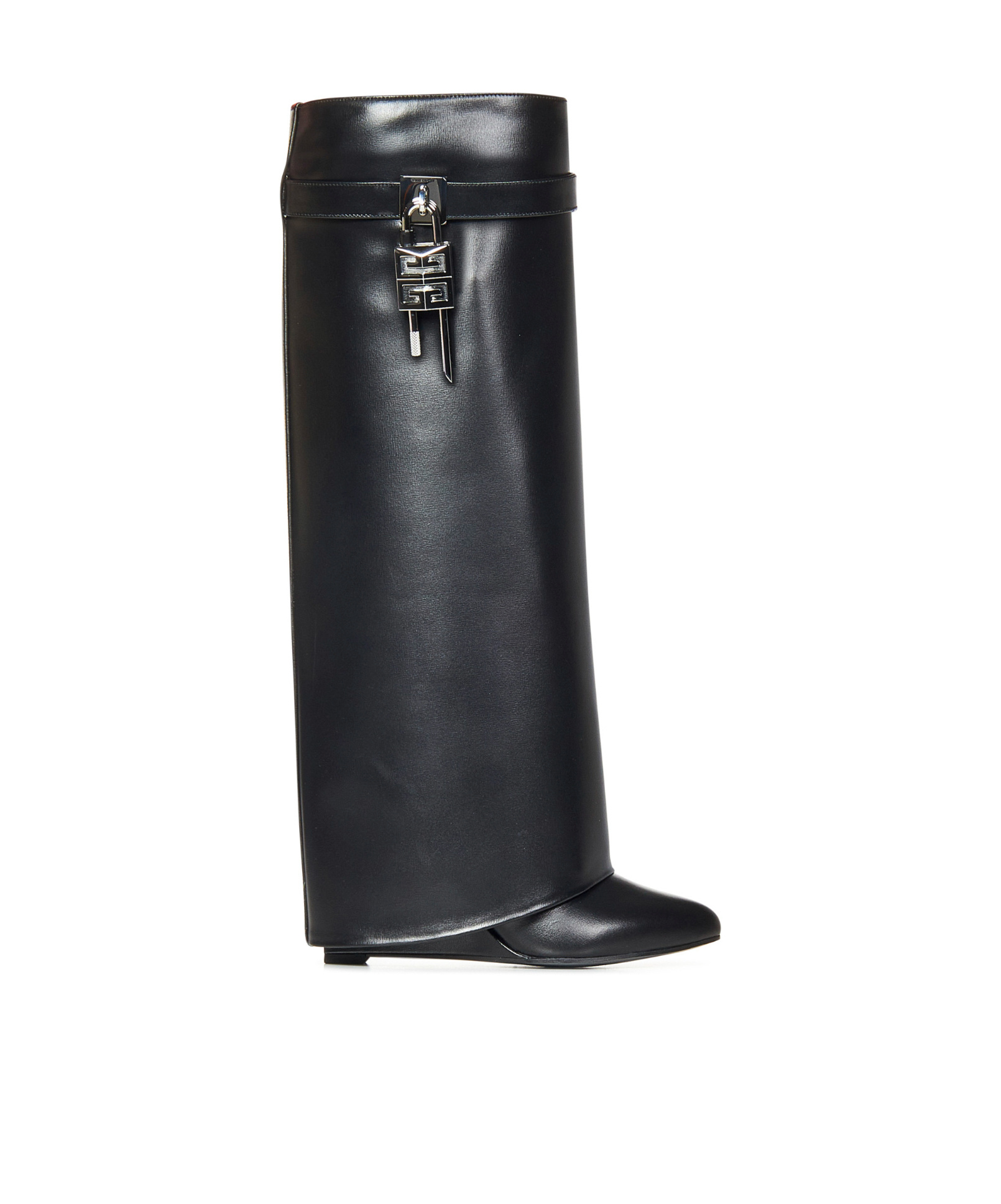 Givenchy Shark Lock Boots In Black