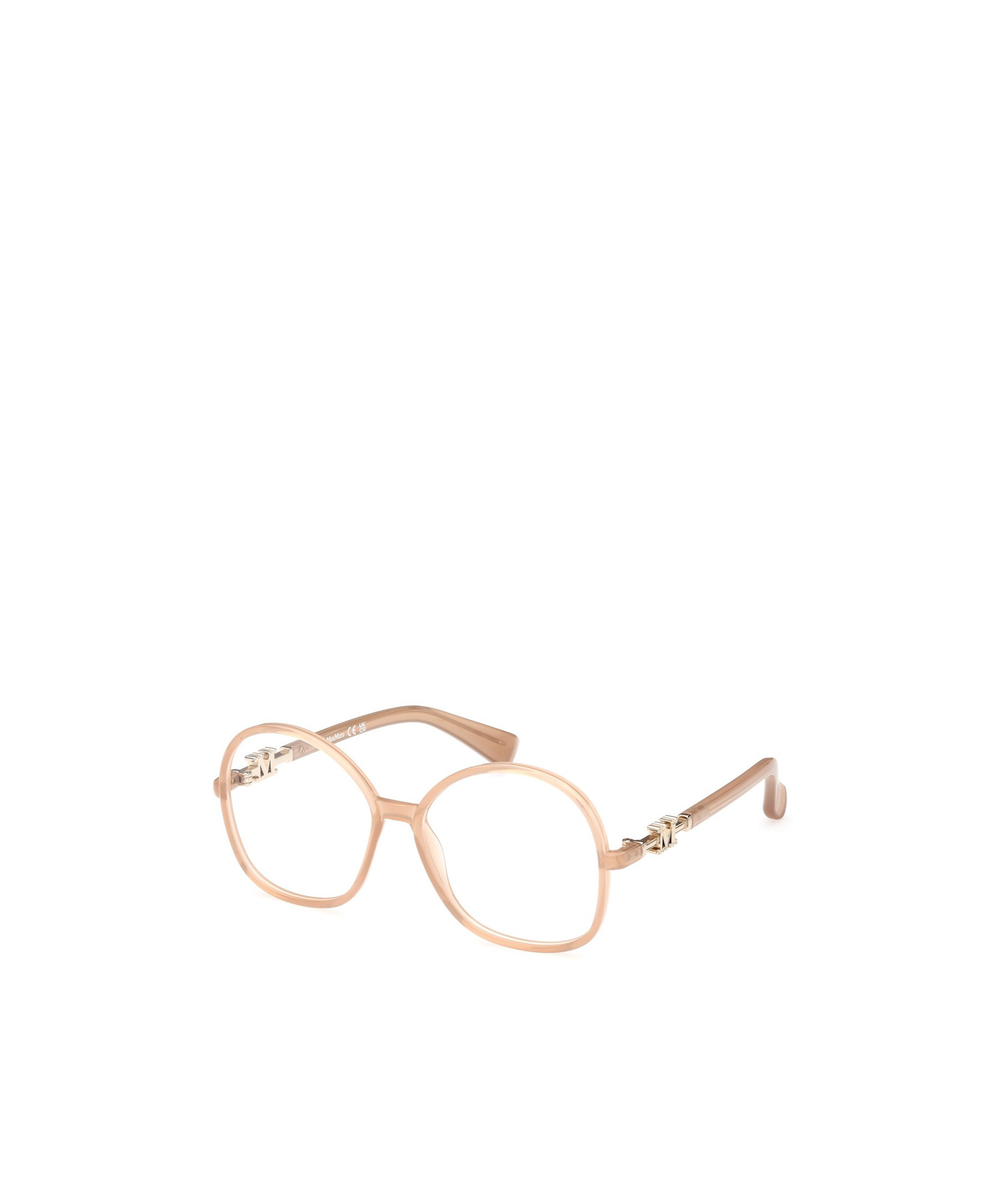Max Mara Mm5100 072 Glasses In Nude