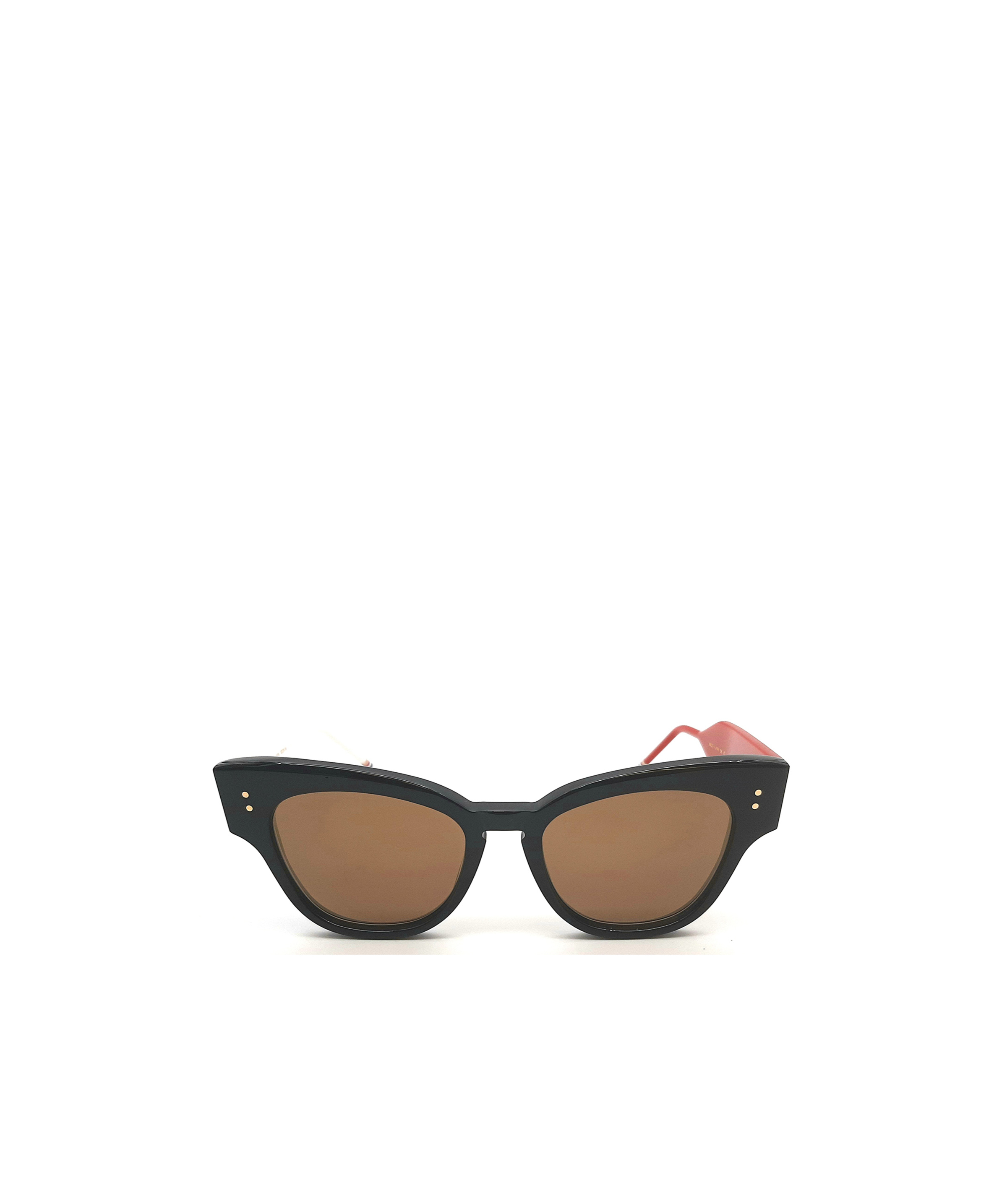 Thom Browne Logo Sunglasses In Brown