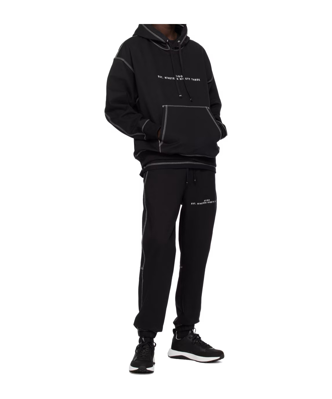 Shop Hugo Boss Dirabelo Track Pants In Black