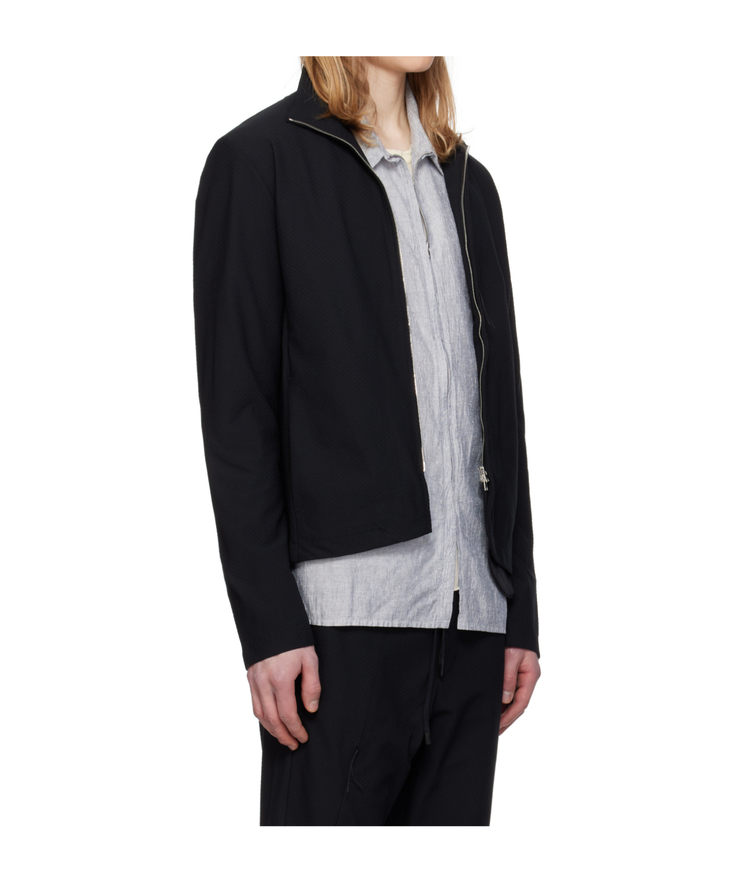 Post Archive Faction (paf) Black 8.0 Right Track Jacket In Black