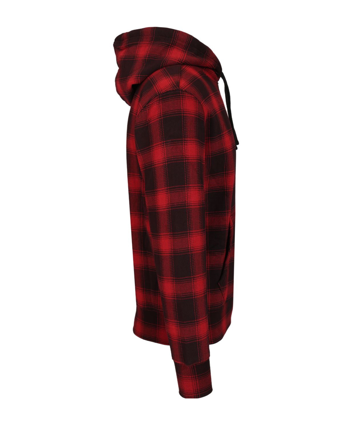 Polo Ralph Lauren Checked Fleece Hoodie Sweatshirts Red In Red