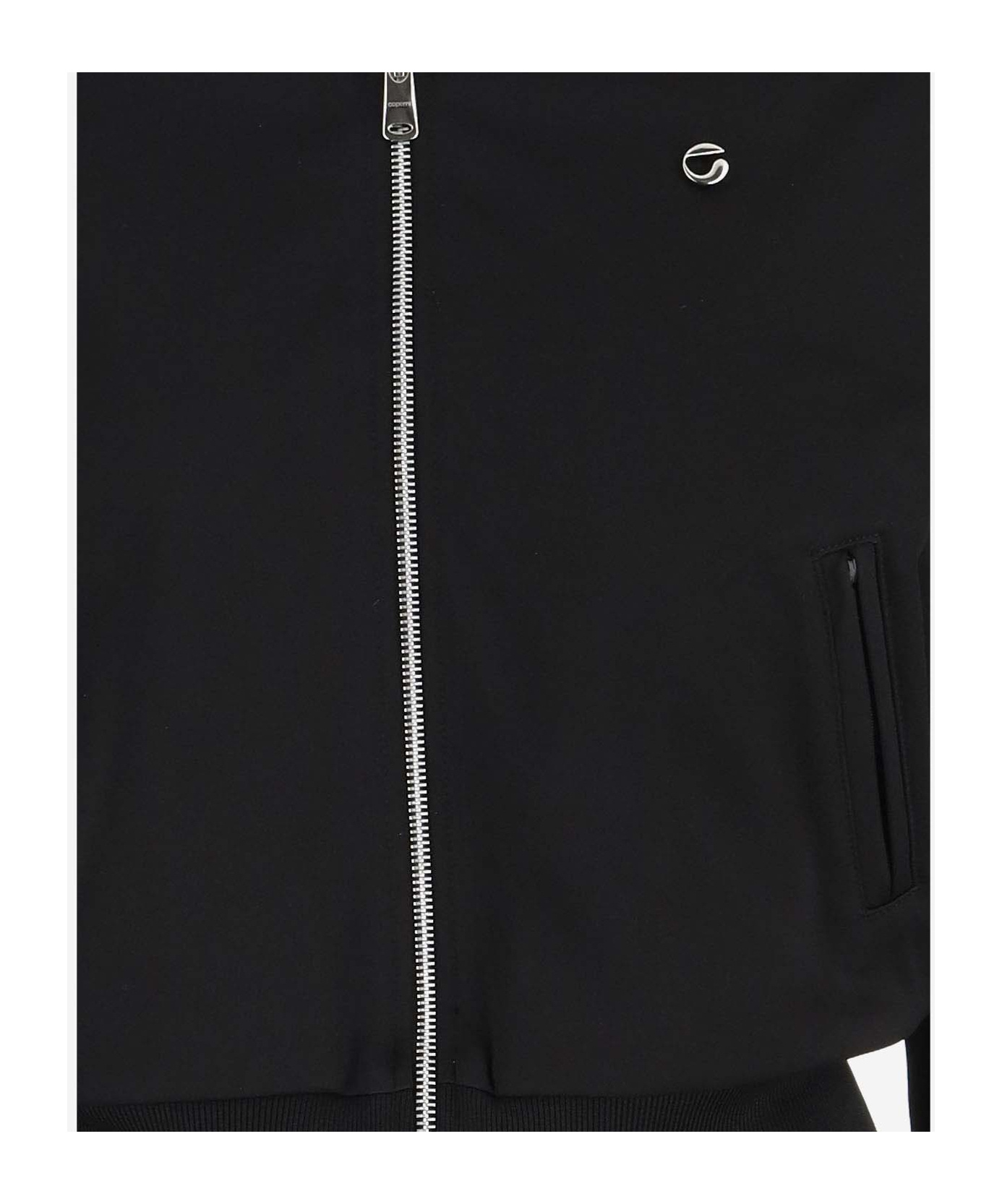 Coperni Long-sleeved Casual Jacket In Black