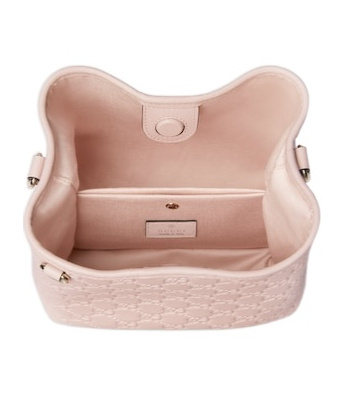 Gucci Gg Emblem Small Bucket Bag In Pattern