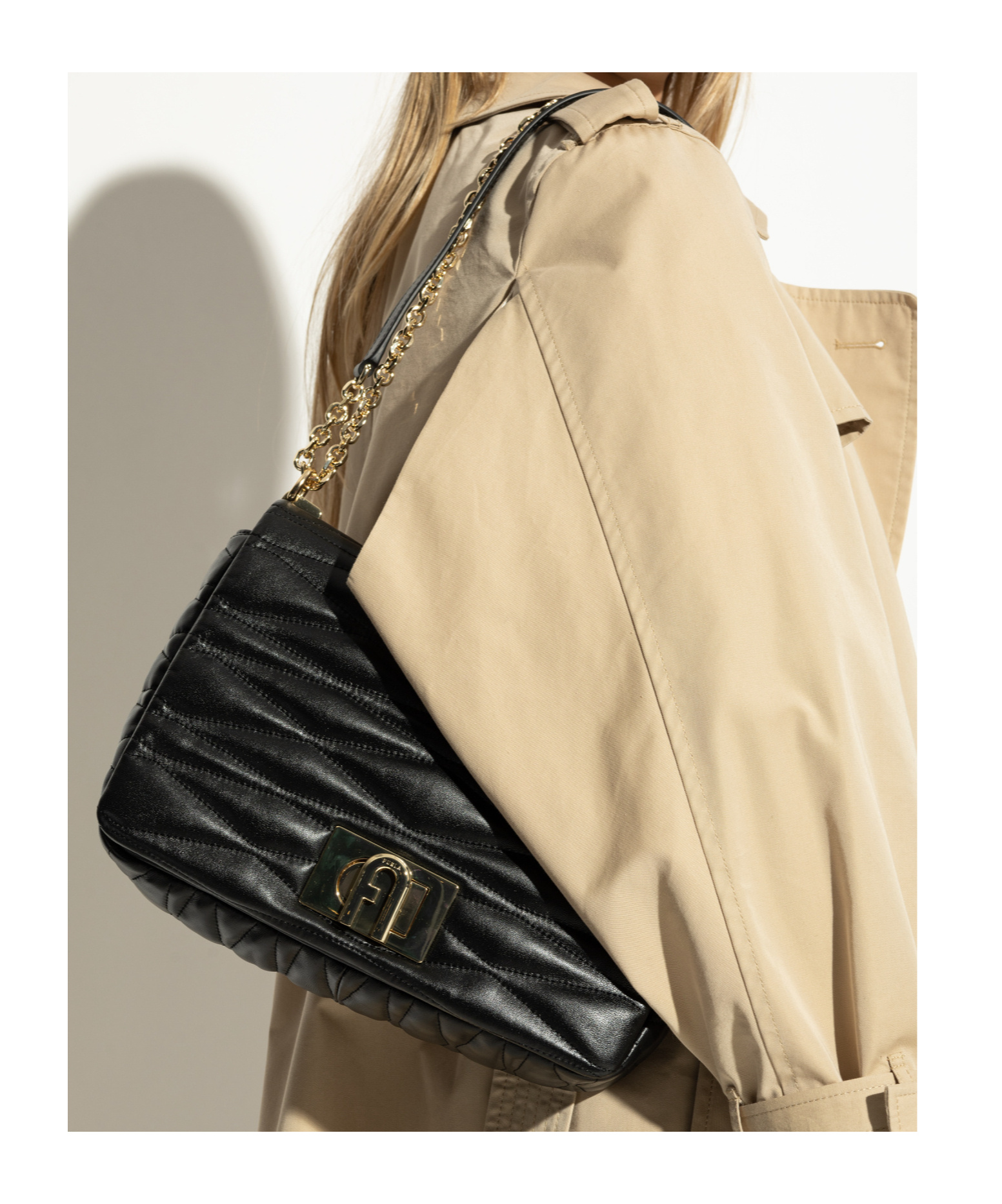 FURLA QUILTED CROSSBODY BAG