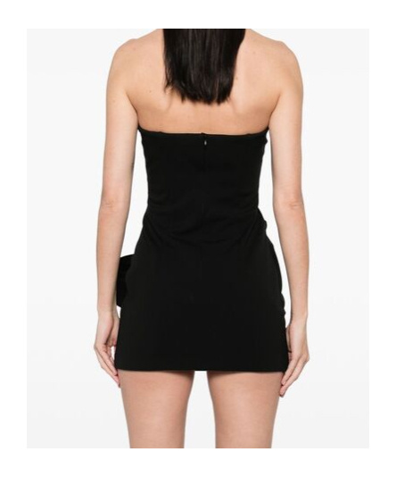 Magda Butrym Strapless Mini Dress In Black