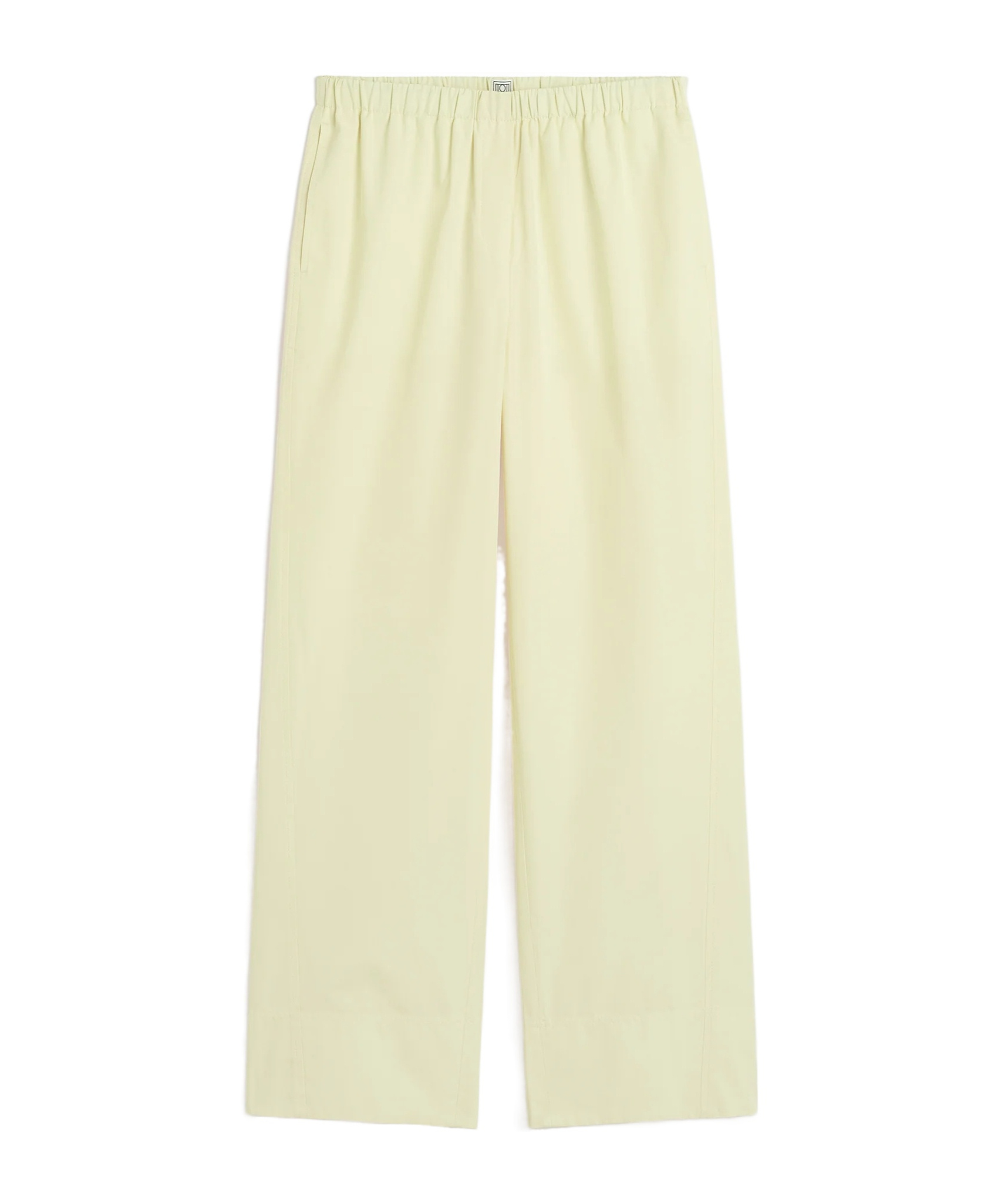 Totême Twisted-seam Boxer Trousers In Neutral