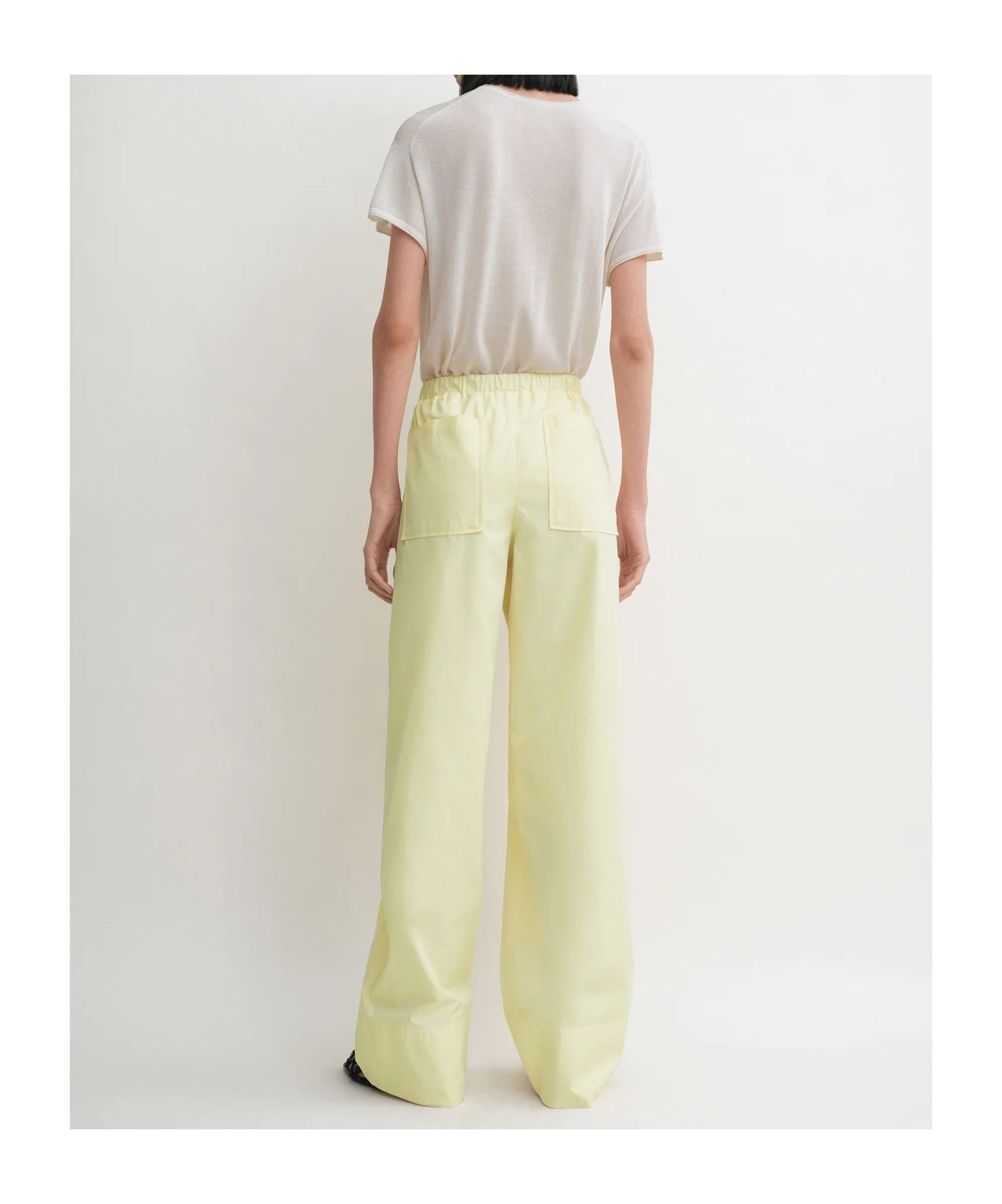 Totême Twisted-seam Boxer Trousers In Neutral