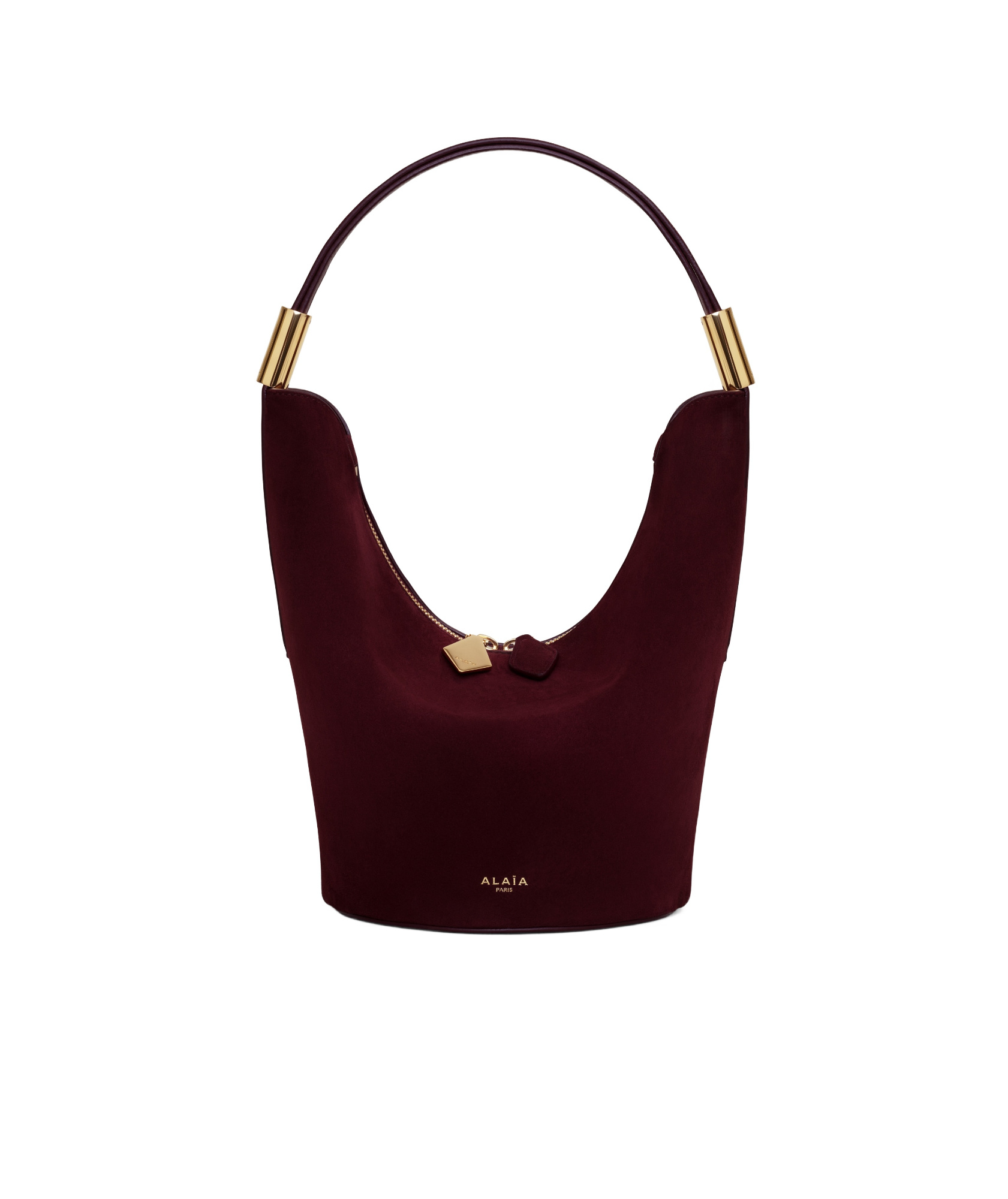 Alaïa Shape Shoulder Bag In Red