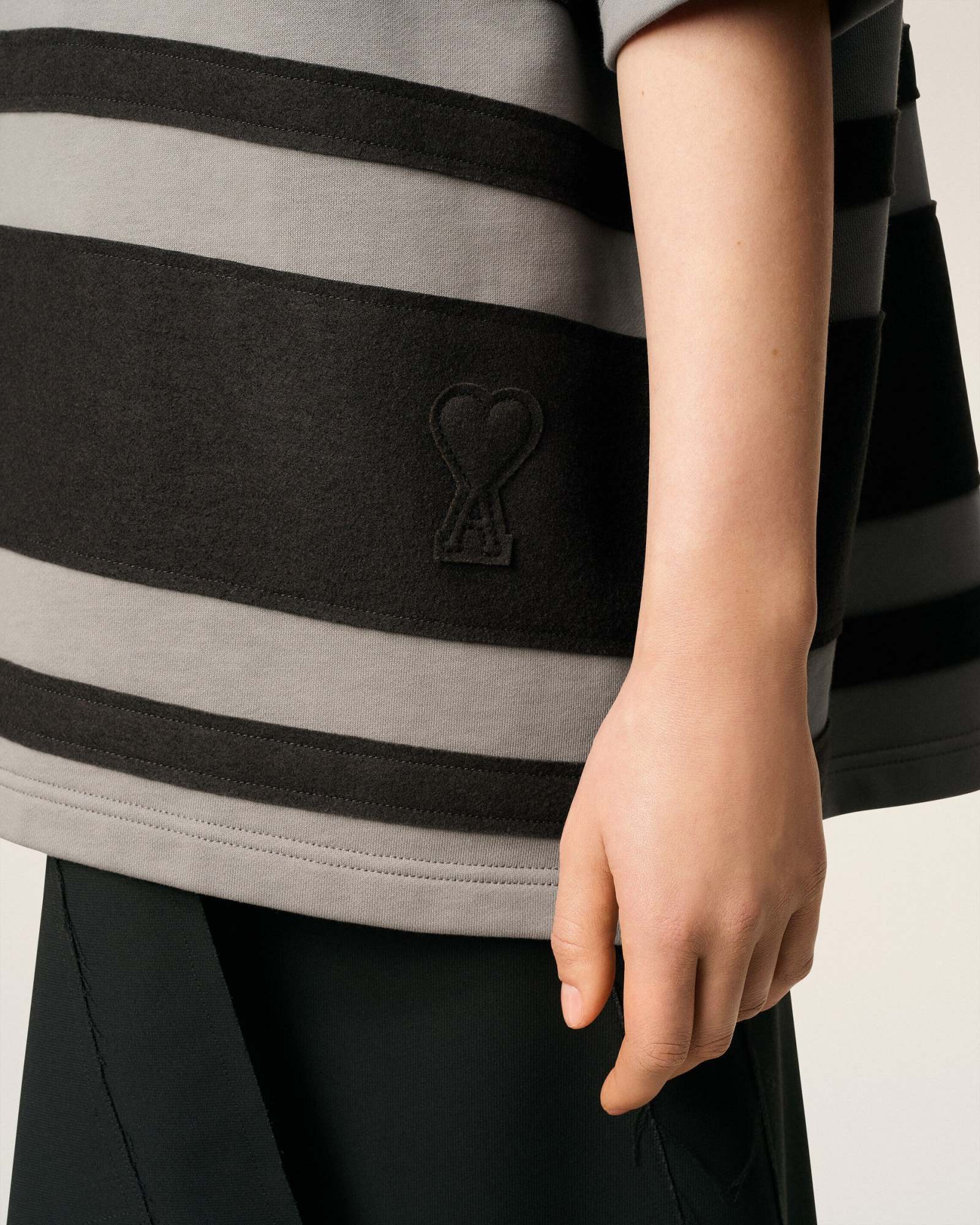 Ami Alexandre Mattiussi Cotton Polo Shirt In Black