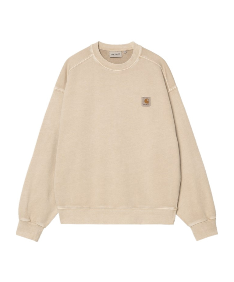Carhartt Nelson Crew Neck Sweater In Nude