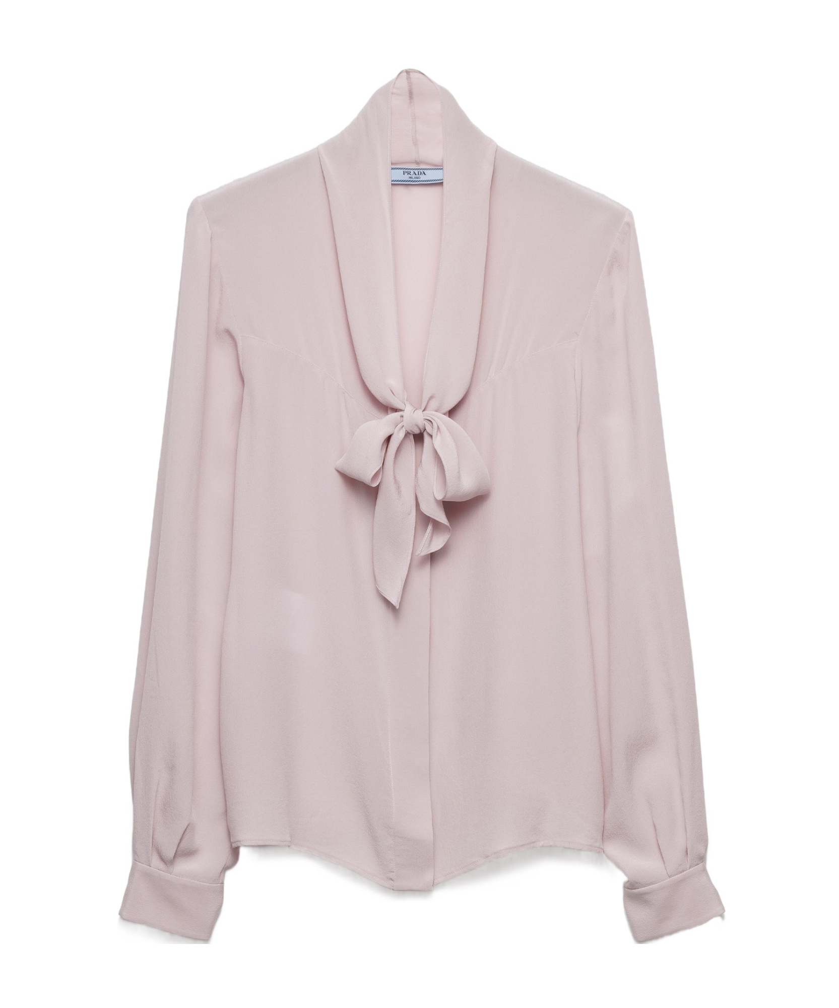 Prada Marocain Blouse - Women's - Silk In Multicolor