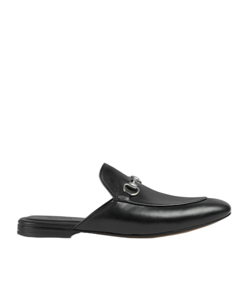 Gucci Men's Mule With Horsebit In Black