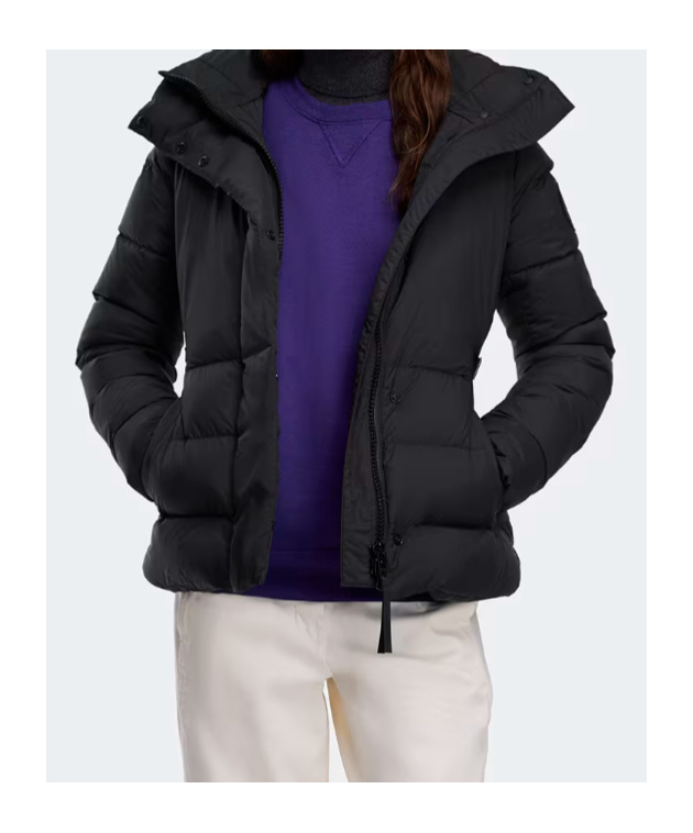 Canada Goose Lyndale Down Jacket In Black