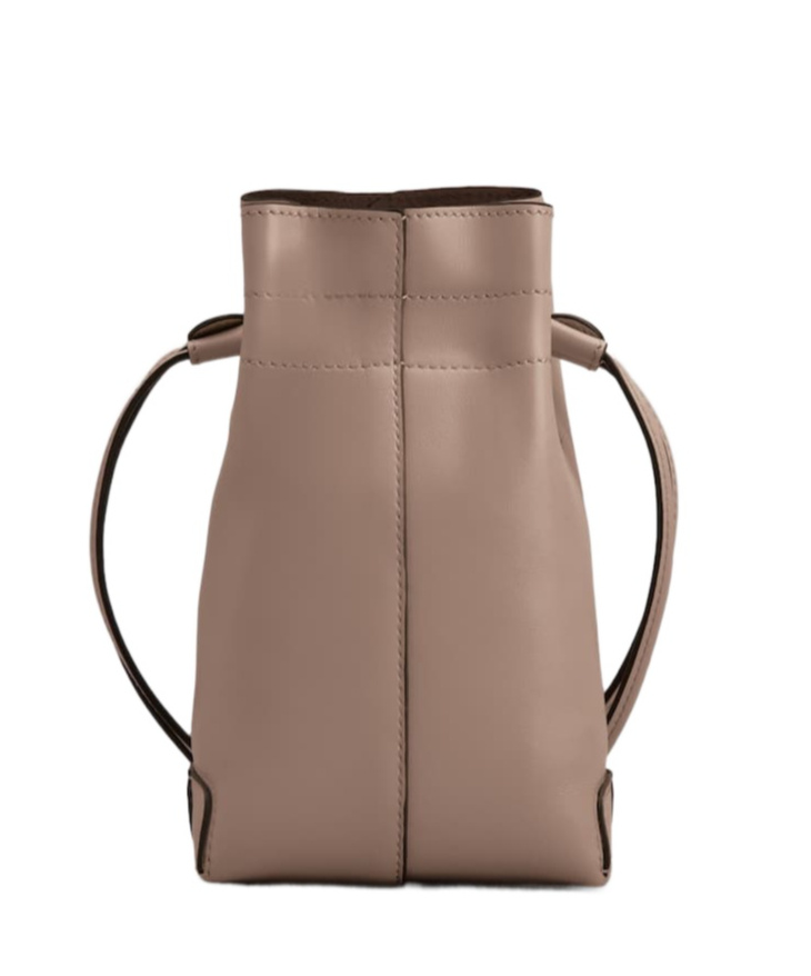 Tod's Drawstring Shoulder Bag In Brown