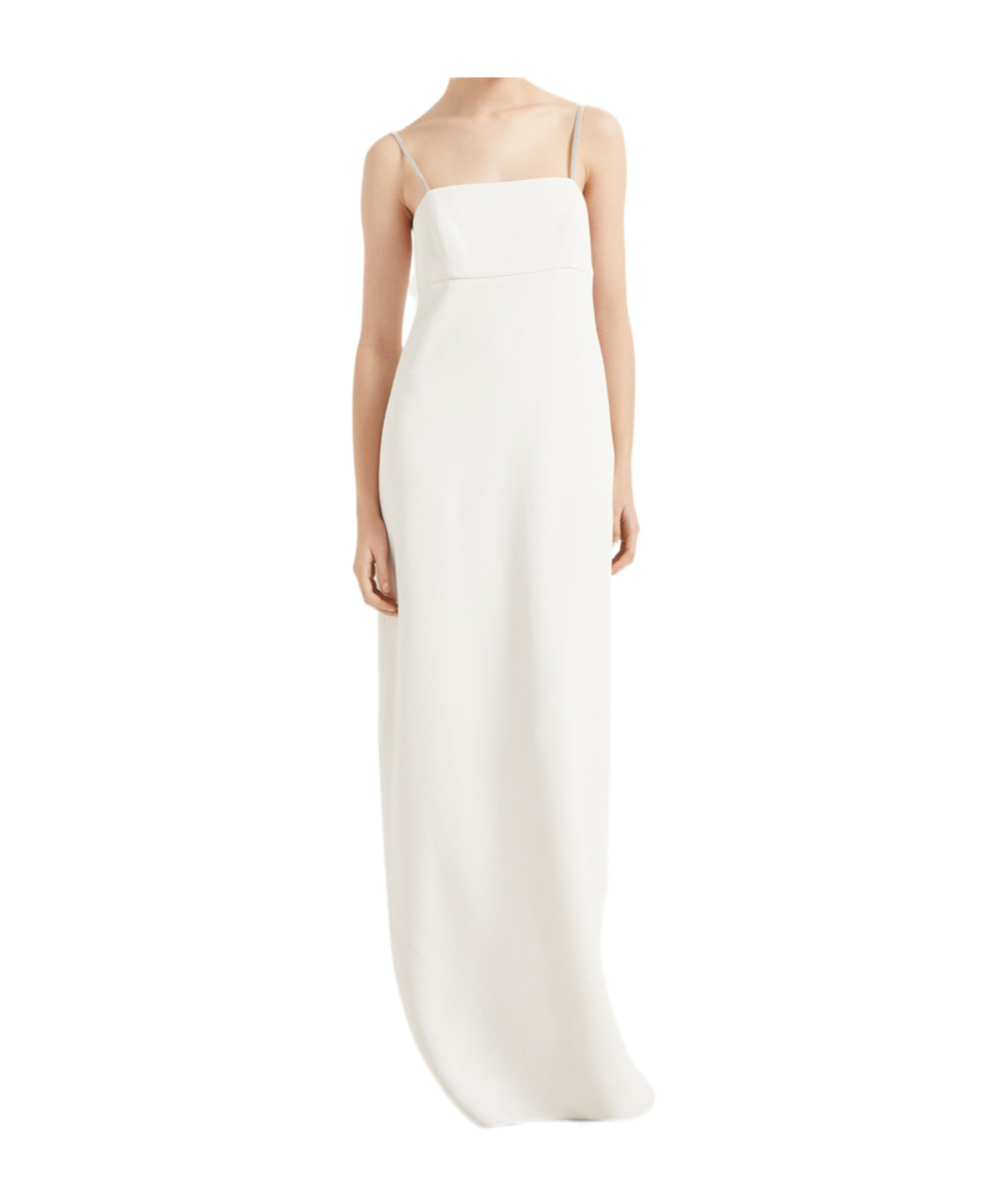 Brunello Cucinelli Monili-detail Gown In White