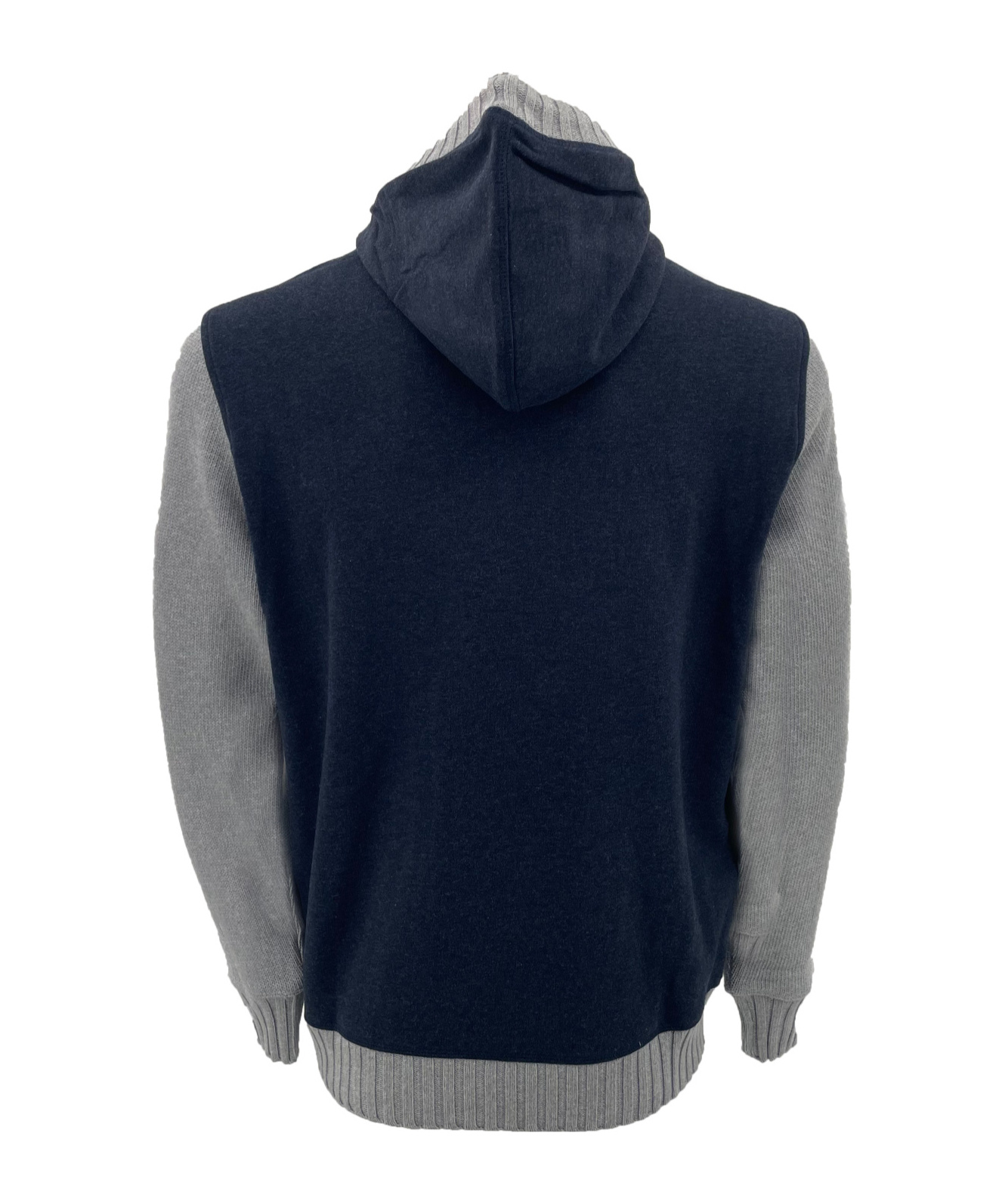ARMANI JEANS HOODED LONG-SLEEVED SWEATER