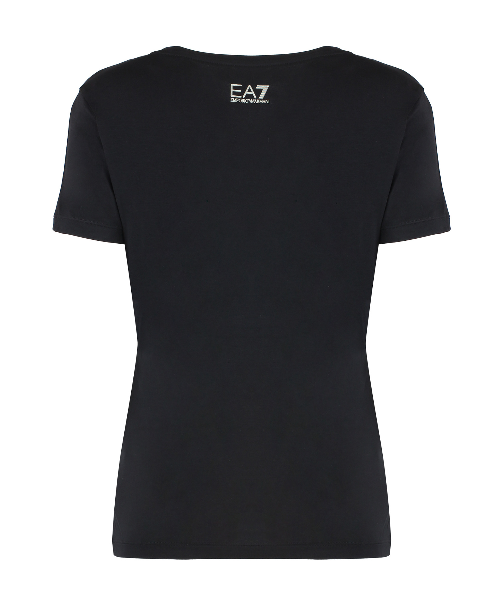 EA7 LOGO-PRINT T-SHIRT 