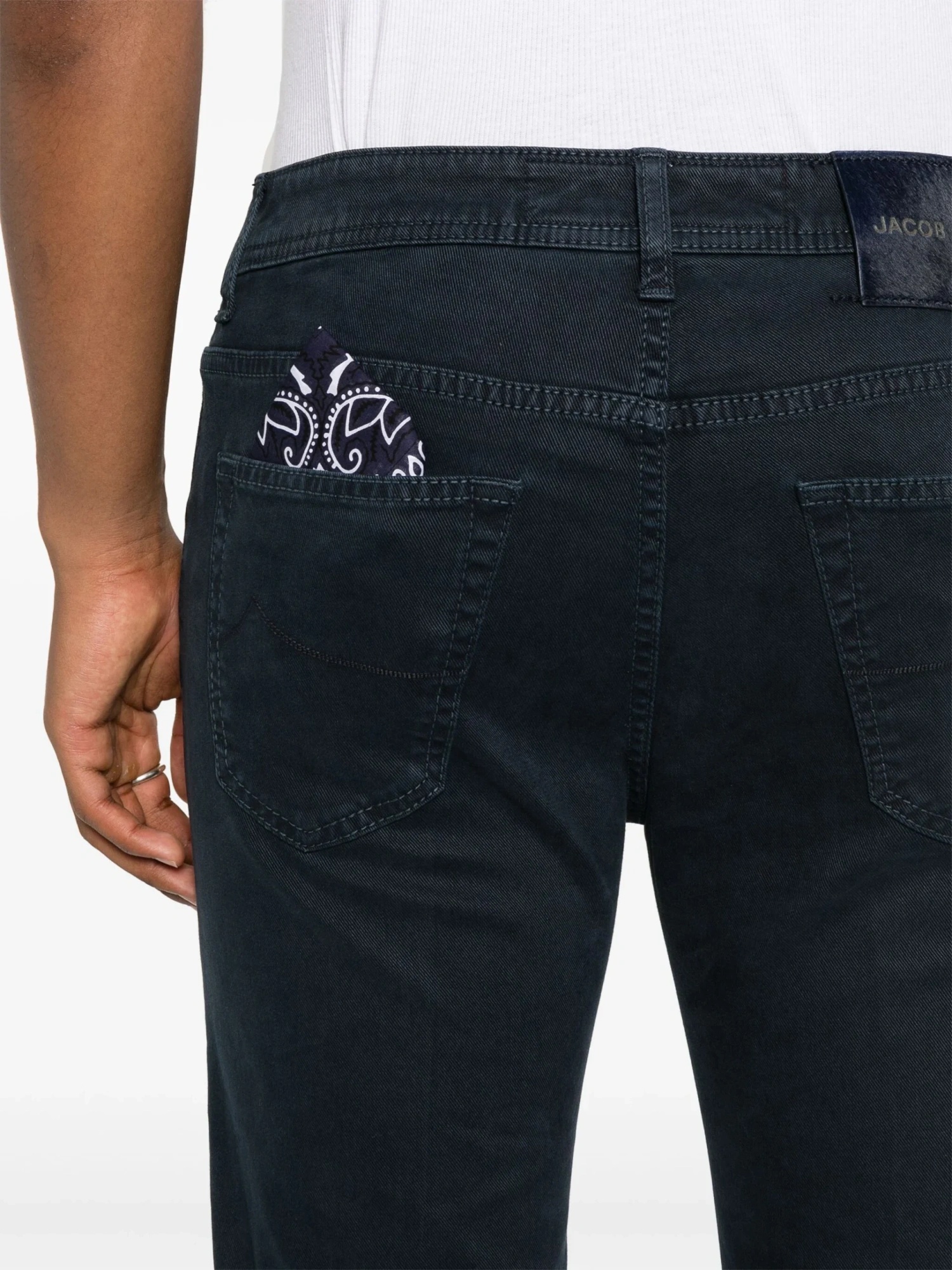 Jacob Cohen Belt-loop Casual Pants