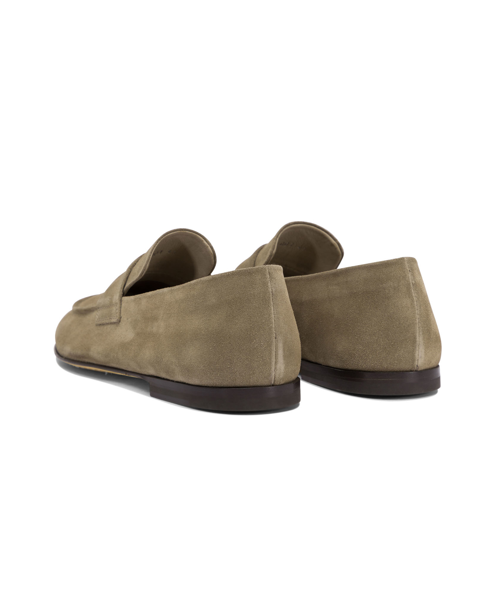 Officine Creative Round Head Loafer Shoes In Brown
