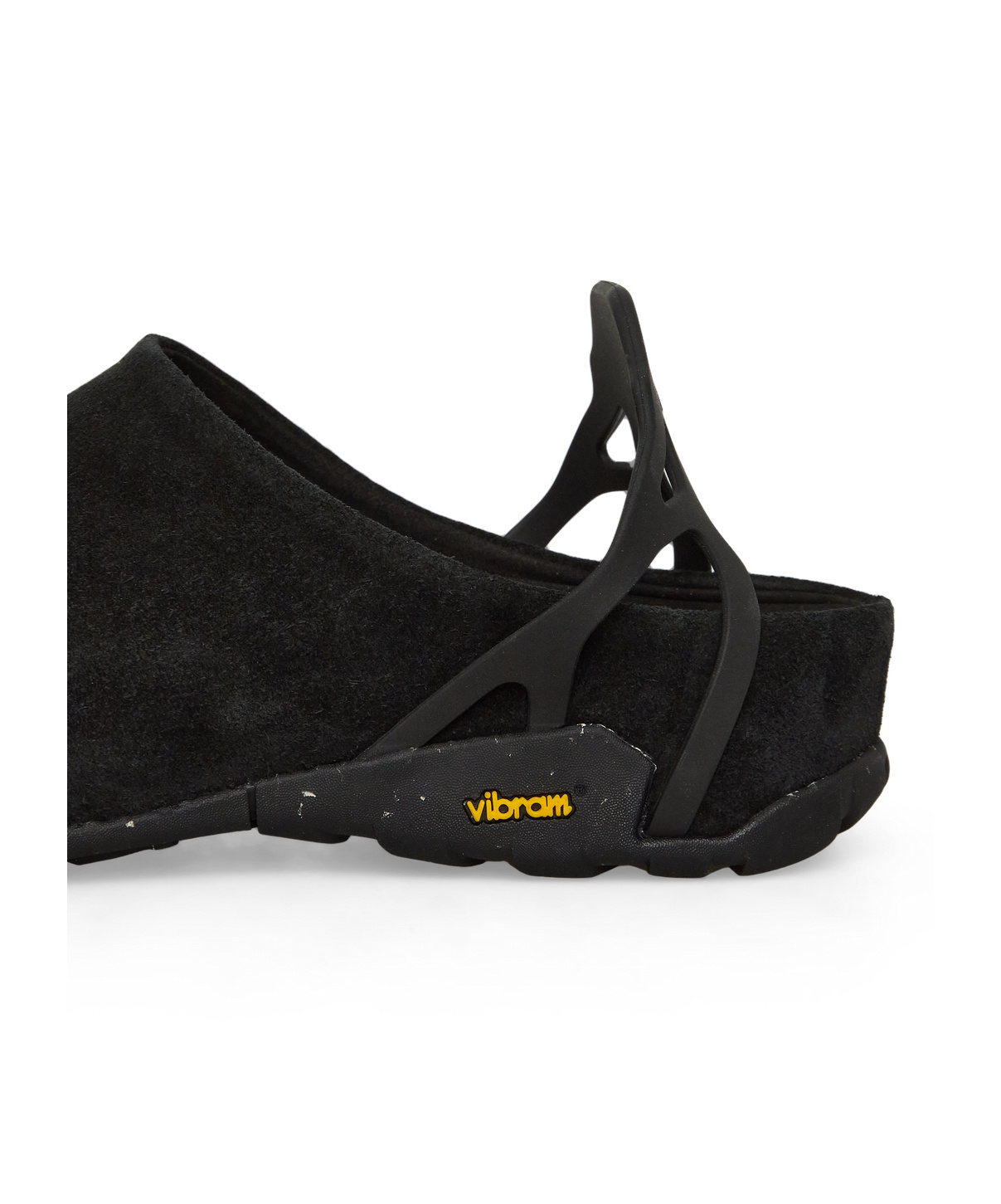 Roa Fedaia Sherpa Mules In Black