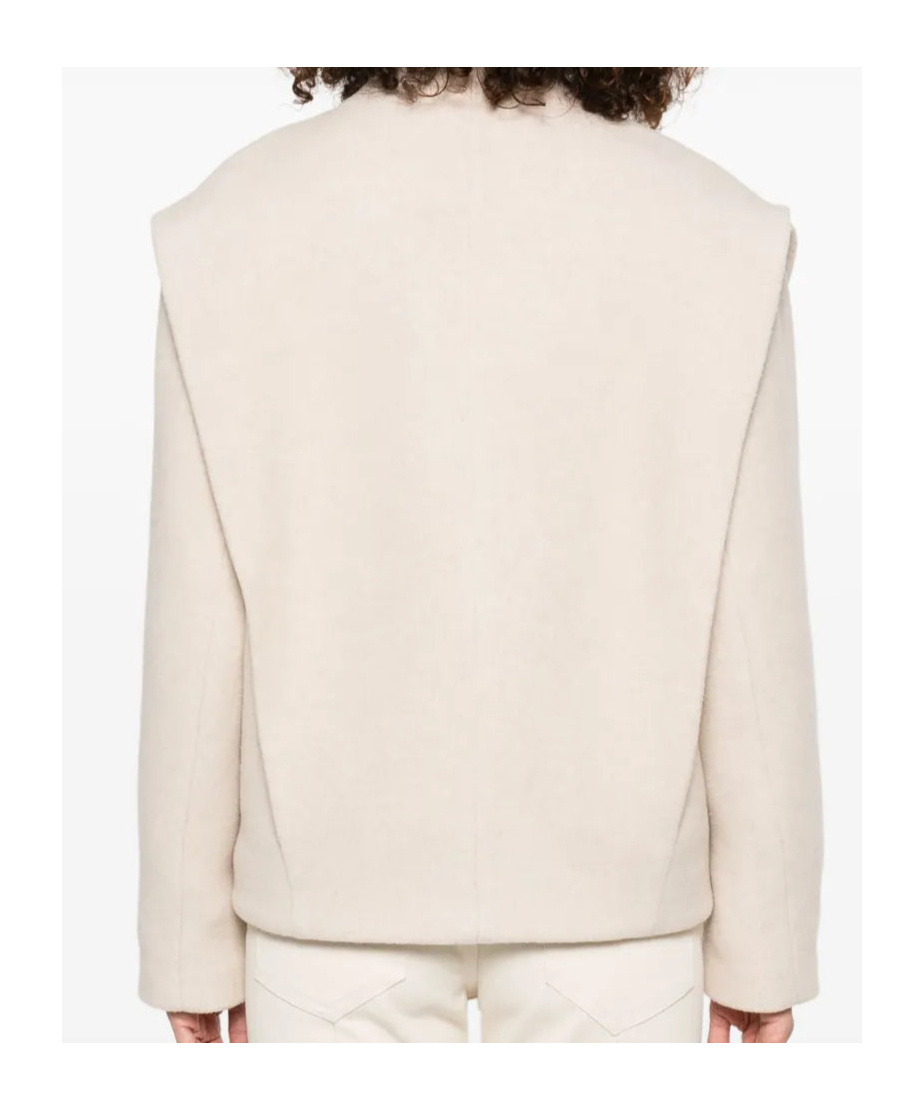 Isabel Marant Long Sleeve Casual Jacket In Neutral
