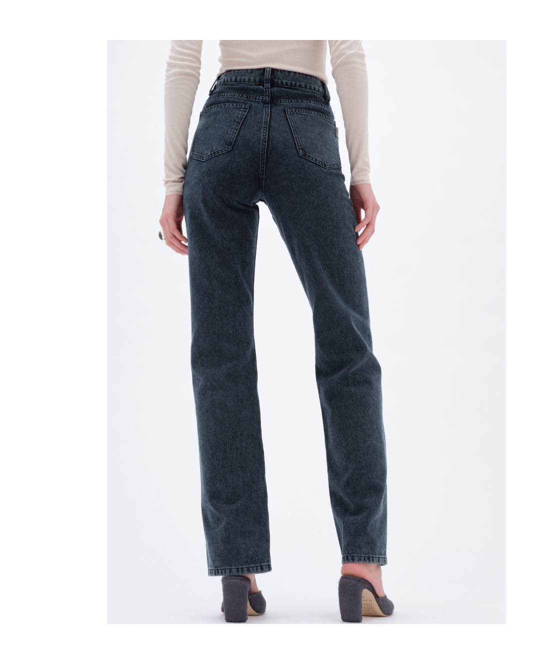 Remain Birger Christensen Five Pocket Wrangler Jeans In Black