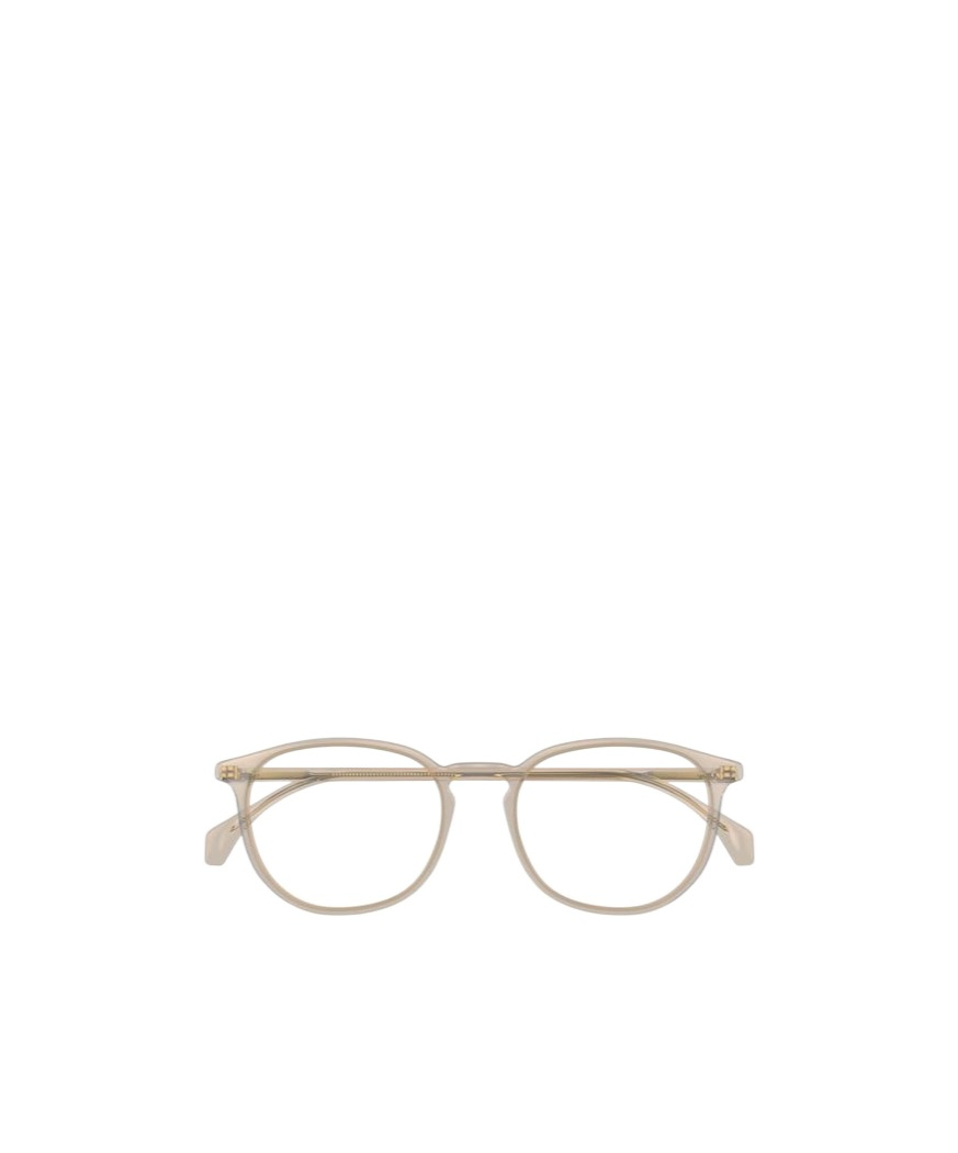 Gucci Eyewear Round Frame Glasses In Nude