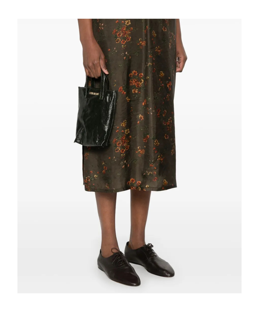 Uma Wang Double Handle Shoulder Bag In Black