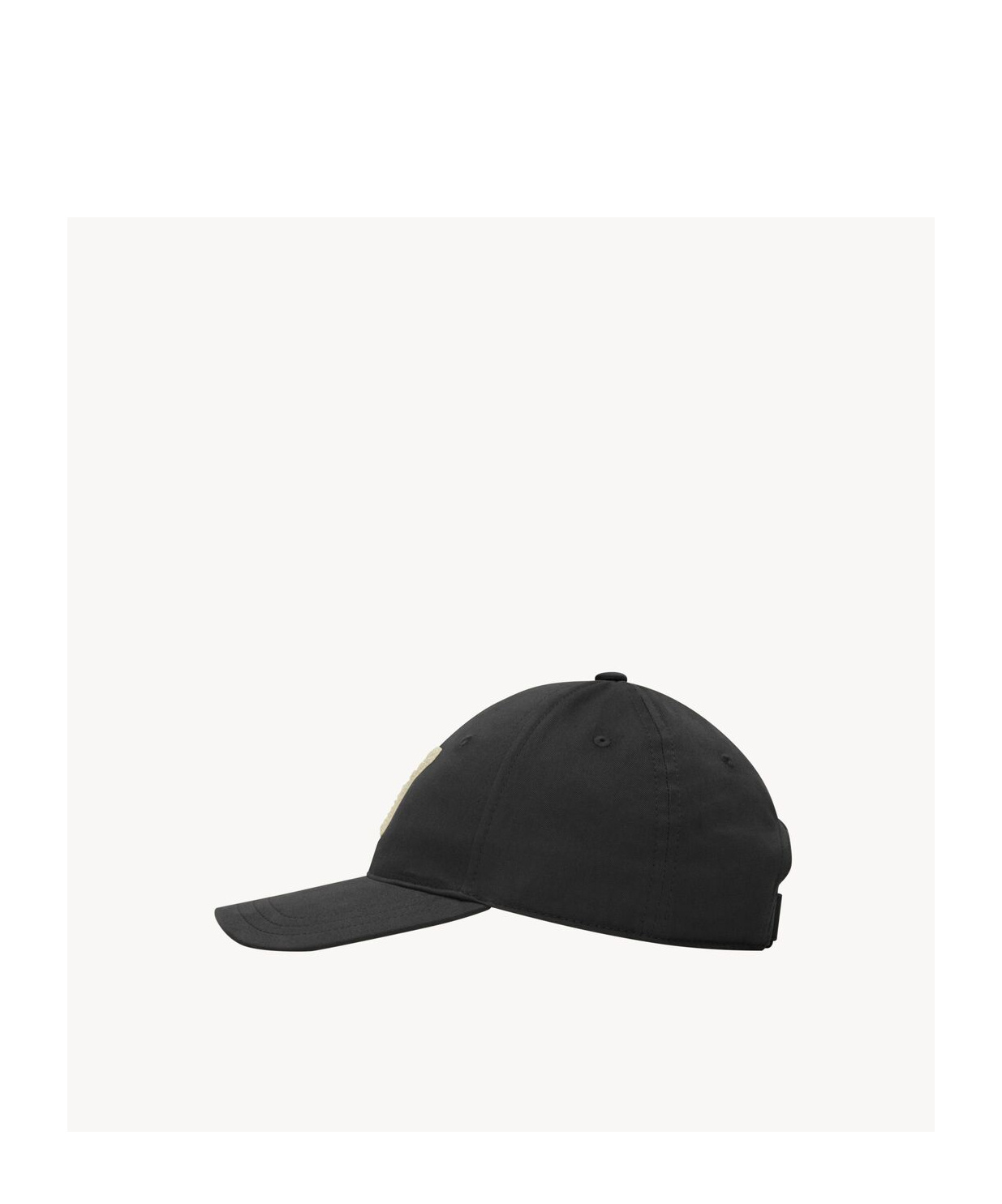 Saint Laurent Baseball Cap With Brim Brim In Black