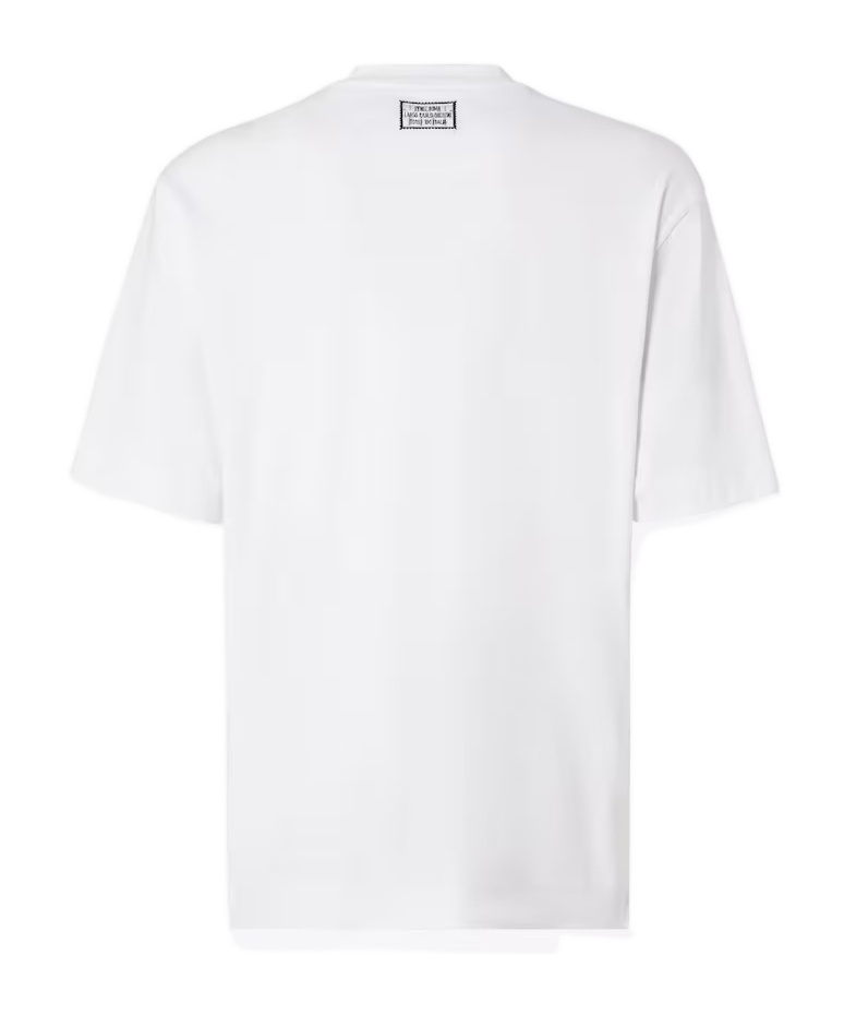 Fendi White Cotton T-shirt In White