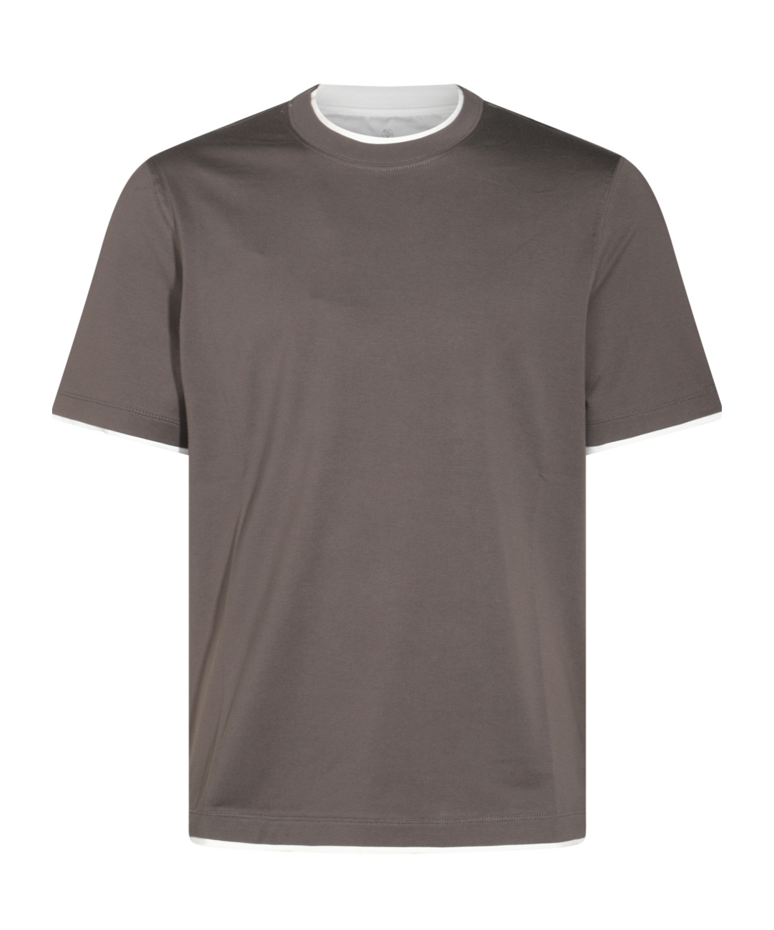 Brunello Cucinelli Short-sleeved T-shirt In Gray