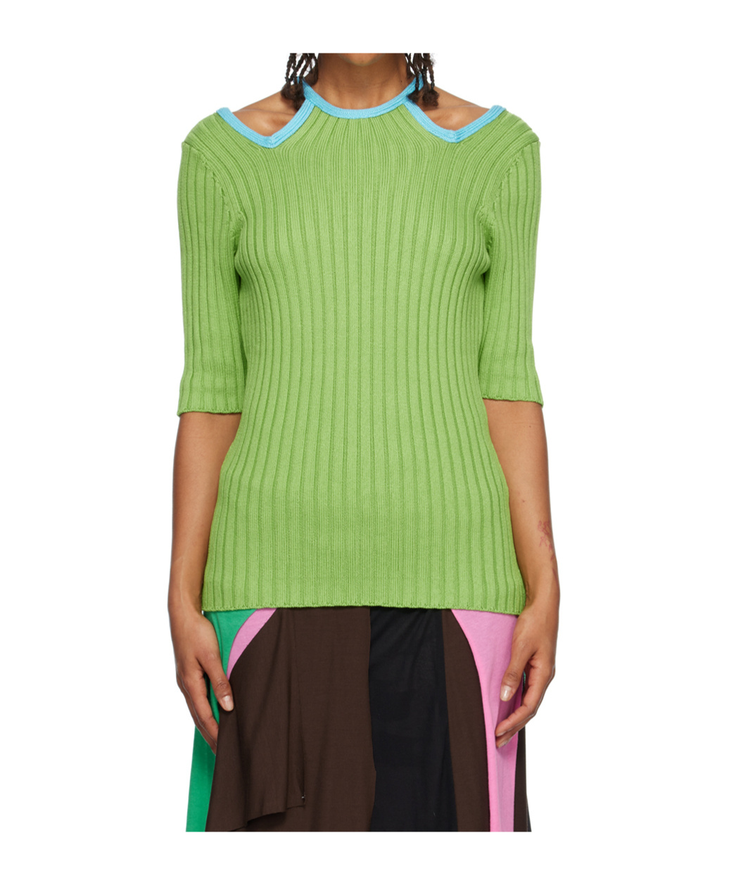 Stine Goya Green Lava T-shirt In Green