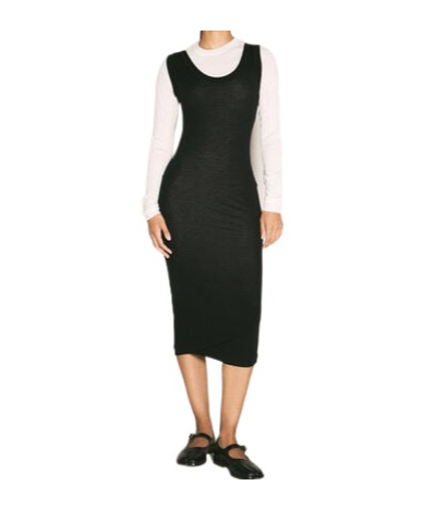 Marni Multi-layered Dress With Crinkled Hem In Black