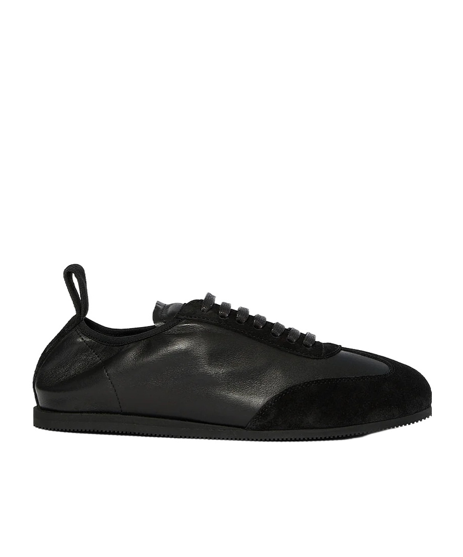 Ann Demeulemeester Women Sami Soft Low-top Boxing Sneakers In Black