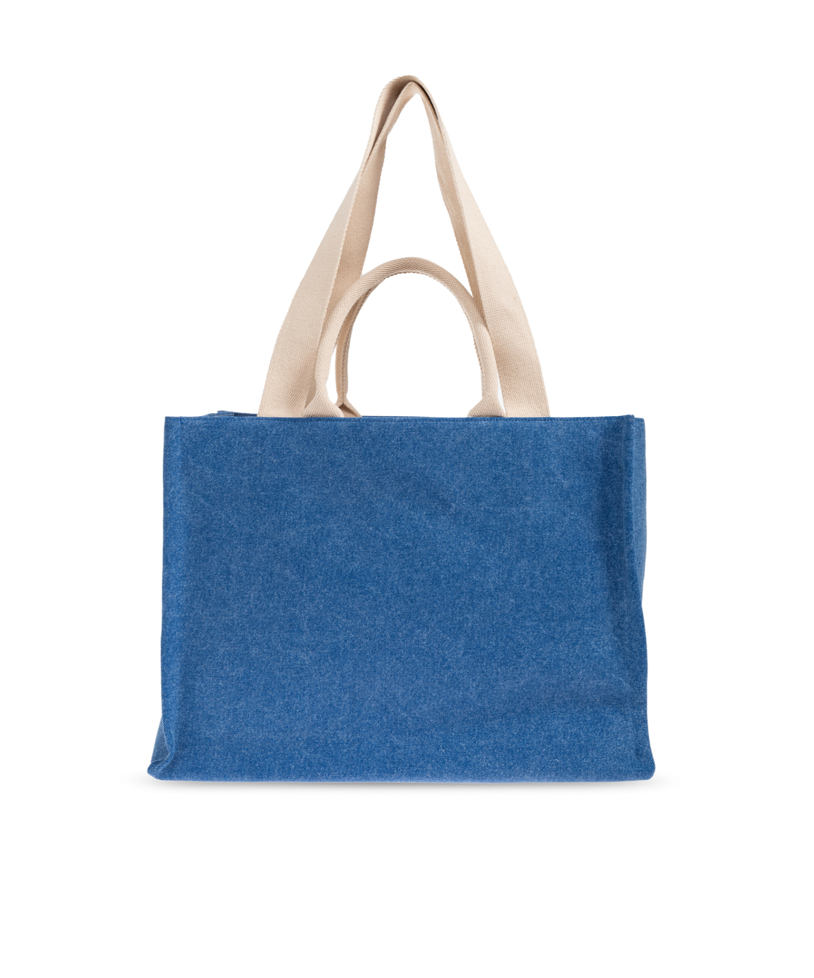 Marni Logo-detail Tote Bag In Blue