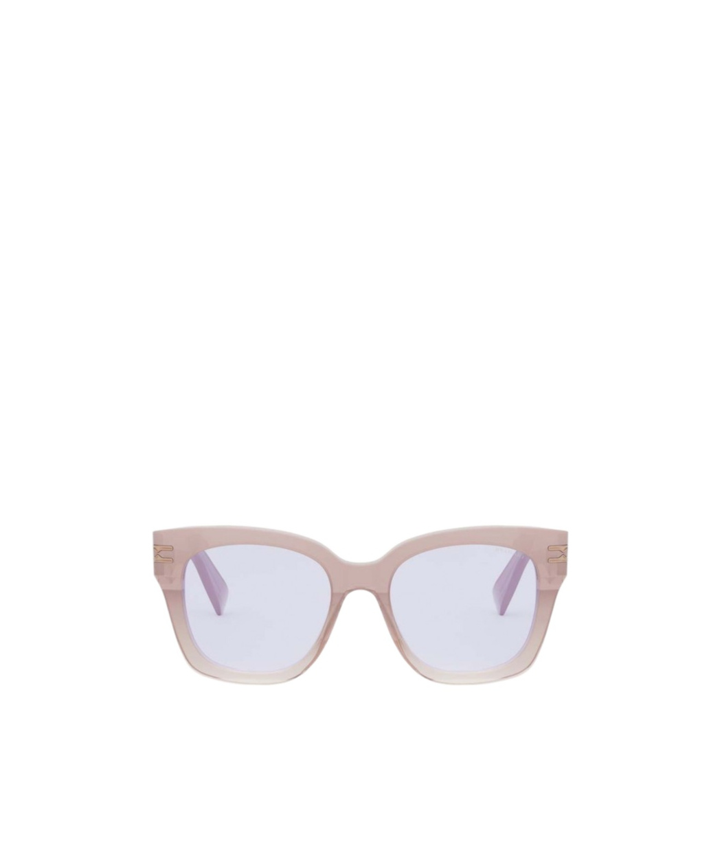 Bvlgari Bulgari Square Frame Glasses In White