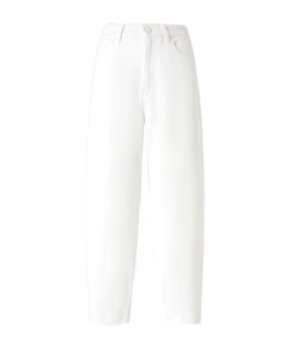 Shop Pinko Straight-leg Jeans In White