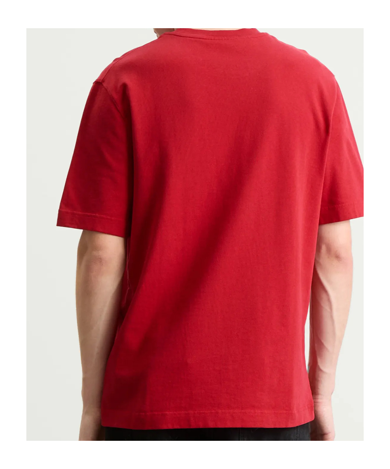 Jacquemus Round Neck Short Sleeve T-shirt In Animal Print