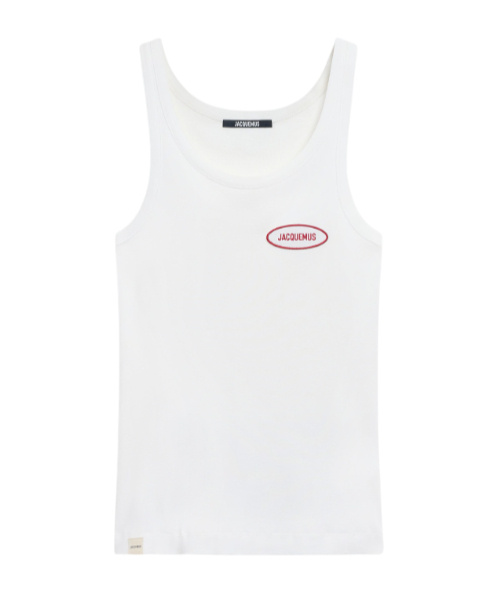 Jacquemus Le Marcel Stazione Vest In White